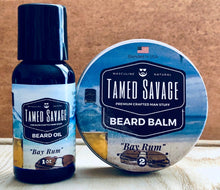 Load image into Gallery viewer, Bay Rum Beard Oil & Beard Balm Bundle