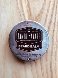 Basic Issue Unscented Beard Oil & Beard Balm Bundle