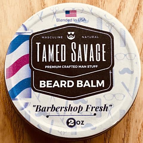 Tamed Savage Barbershop Fresh Scent Beard Balm