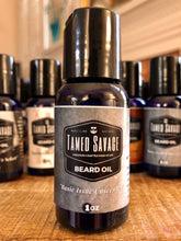 Load image into Gallery viewer, Tamed Savage Basic Issue Unscented Premium Natural Organic Beard Oil