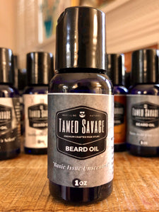 Tamed Savage Basic Issue Unscented Premium Natural Organic Beard Oil