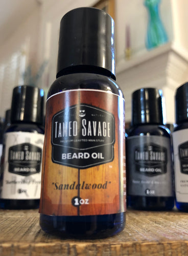 Tamed Savage Natural Organic Sandalwood Beard Oil